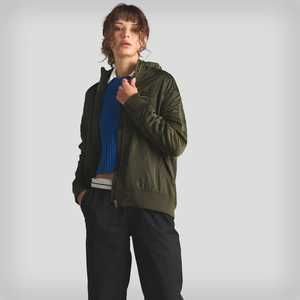 Women's Satin Bomber Jacket